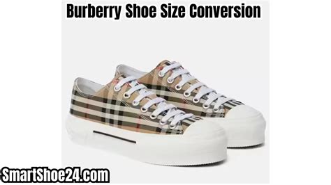 are burberry shoes true to size